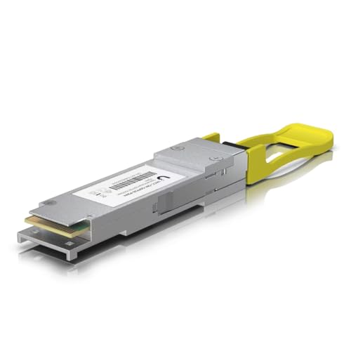 Module de marque Ubiquiti type QSFP28 liaison 100 Gbps technologie PSM4 connecteur MPO