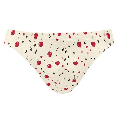 Mens Swim Briefs Cherry Fruit Swimwear Bikini Swimsuit XL B0404712