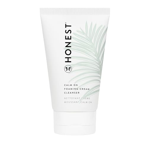 Honest Calm on Foaming Cream Cleanser For Women 4 oz Cleanser, White, 118.3 ml (Pack of 1)