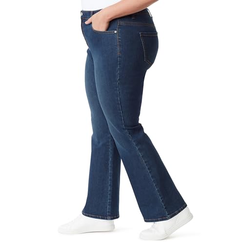 Gloria Vanderbilt Women's Amanda High Rise Boot Cut Jean Plus2