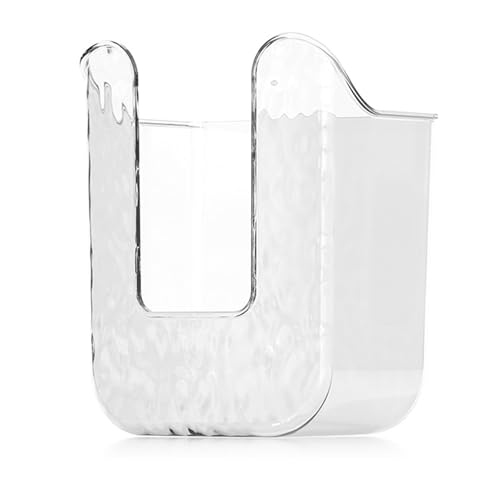 Boîte de rangement de lingettes de cuisine, Distributeur de lingettes mural Holde,Distributeur de lingettes claires sans poinçonnage, Boîte de mouchoirs sans poinçon pour cuisine Chambre Salle de bain