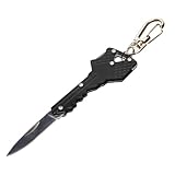 Goods Land 【 鍵 型 】 小型 ナイフ 携帯 キーホルダー アウトドア 用品 キャンプ 登山 釣り GD-KAGIHDNF