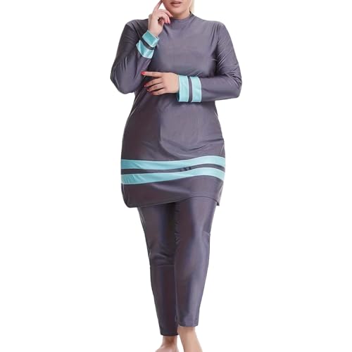 Traje de baño musulmana mujer para natación cómoda con cobertura completa 2
