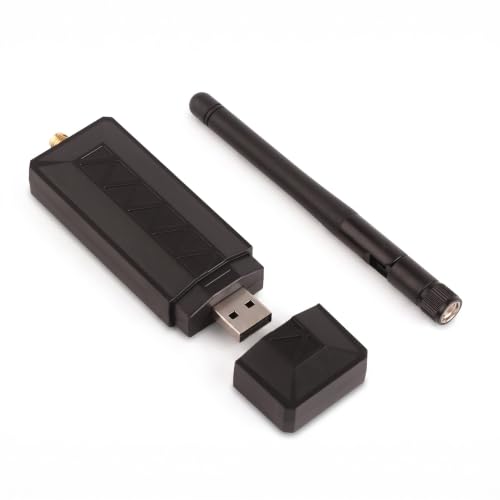 Image of AR9271 Wireless USB WiFi Adapter, Wireless NetCard Detachable 2DBI Antenna Adapter for TV /PC Desktop Laptop