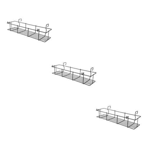 Cabilock 3pcs BBQ Grilling Rack Storage Hanging Organizer Barbecue Accessories Condiment Basket Bin