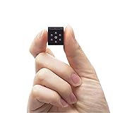 ✅【Visión nocturna HD 1080P】: la mini cámara graba videos con una calidad HD excepcional de 1920X1080P a 30 cuadros por segundo. La visión nocturna mejorada con 6 piezas de luces LED IR puede brindar una calidad de video nítida incluso en condiciones de poca luz(en visión nocturna la luz led no se enciende durante el uso de esta forma pasa desapercibida).