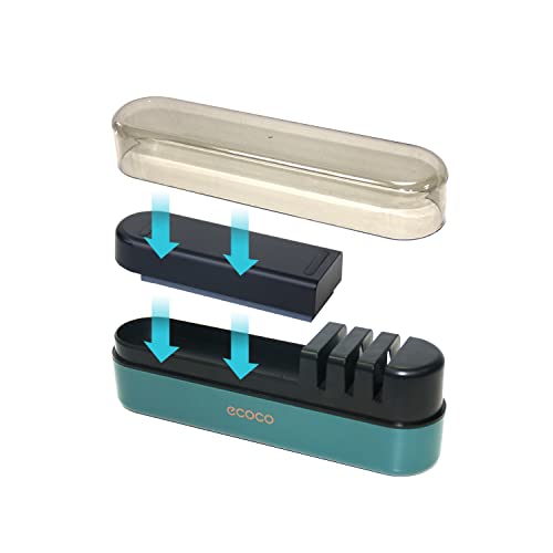 Ifory Knife Sharpener, 4-Stage Portable Kitchen Knife Sharpener Kit, Professional Knife Sharpener Stone With Non-Slip Base And Tungsten Steel, For Chef And Hunting, Speedy Sharp Blades #TOP6