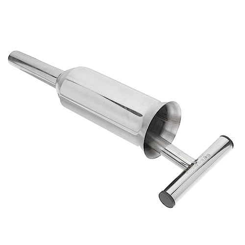 Mikinona Manual Sausage Stuffer Hand Sausage Maker Food Grinder Funnel for Beef Pork Turkey