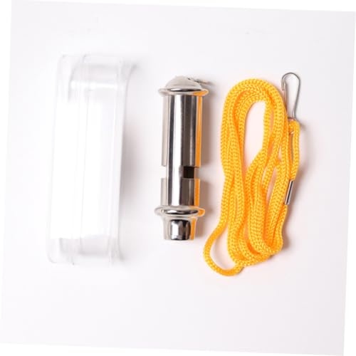 Silbatos de emergencia de acero inoxidable 6 pcs para entrenamiento de aves miniatura 3