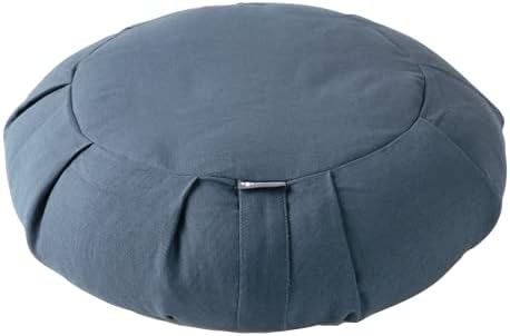 Halfmoon Yoga Products Ink Round Cotton Meditation Cushion, 1 EA