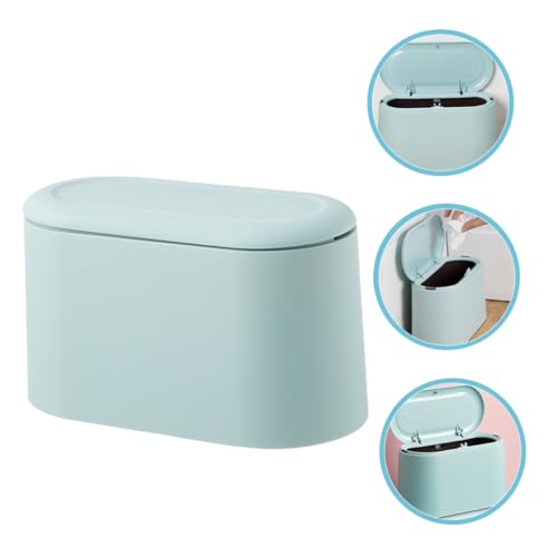 Caneca de basura mini rectangular azul LABRIMP 3L miniatura 7
