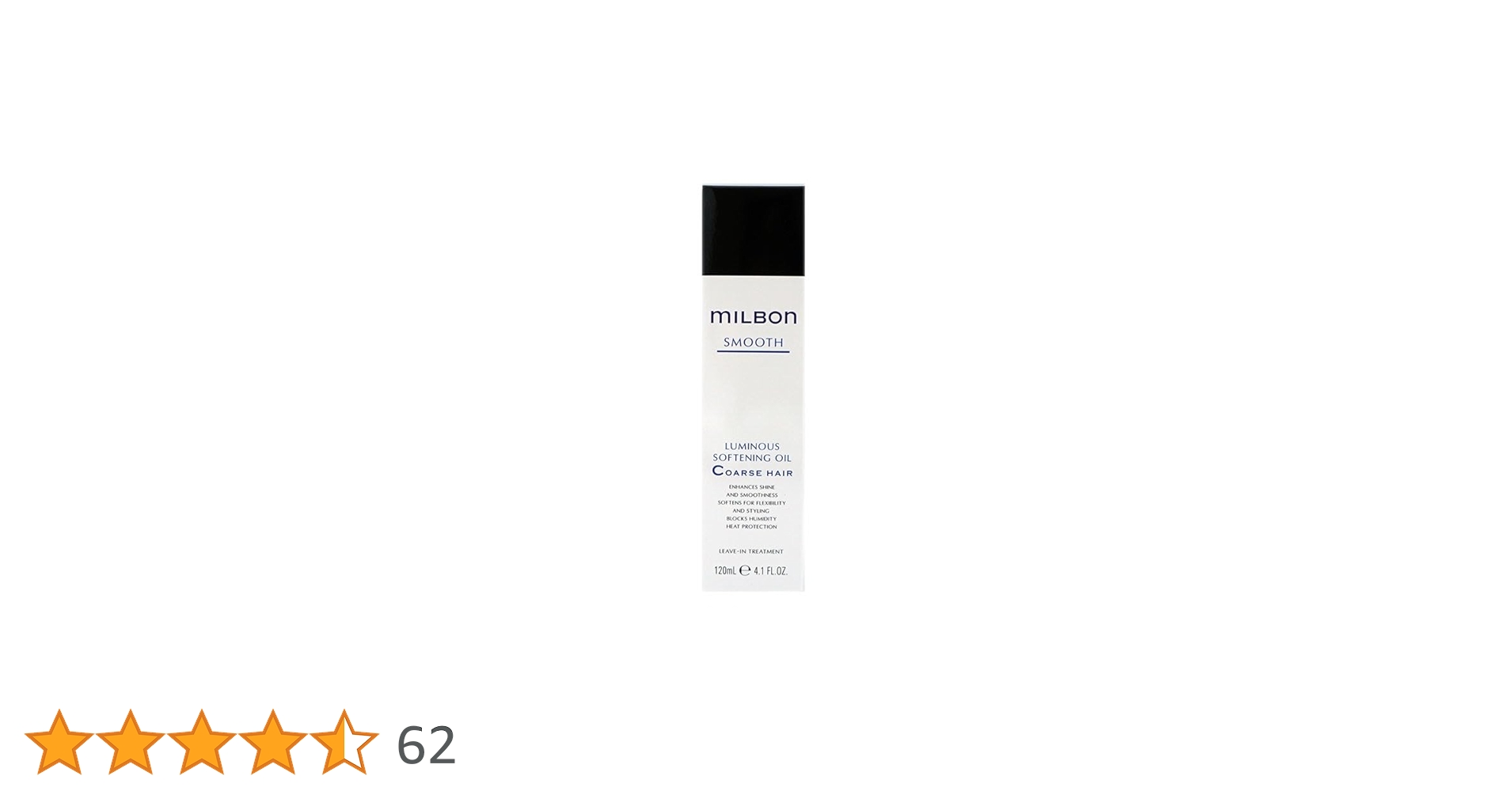 Amazon.co.jp: ミルボン ルミナスソフトニングオイル コースヘア(120ml