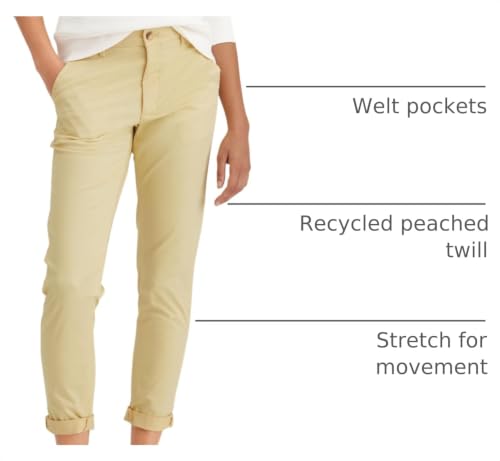 Image of Dockers Womens Dockers Women's Weekend Chino Mid-Rise Slim