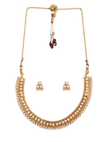 Juego de joyas de perlas hechas a mano en oro blanco DMZ-2643 el regalo de aniversario ideal