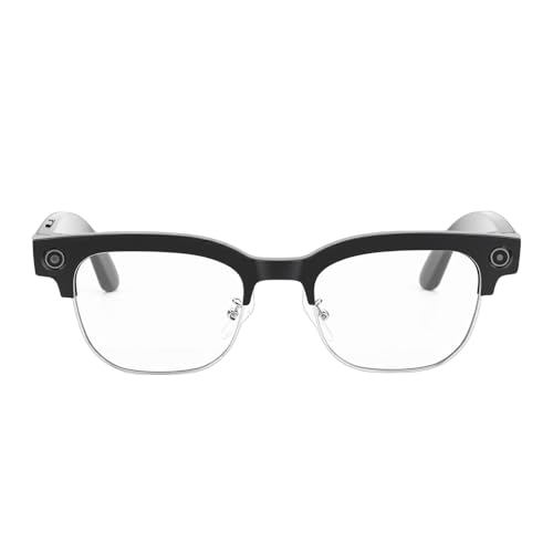 Caméra HD 8MP et lunettes de traduction AI connectées avec audio WiFi