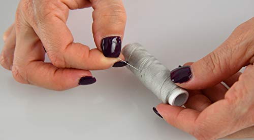 Home-X Set Of 12 All Purpose Thread Set, Sewing Supplies, Sew Essentials, Monochromatic, Shades Of Gray, Black And White #TOP5