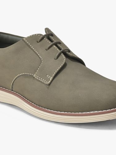 Image of Cantabil Casual Shoes for Men l Lightweight & Comfortable with Cushioned Insole PU Upper TPR Sole Lace Up Closure (P MFTW00145E)