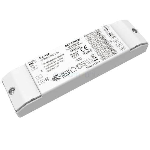 Driver LED DALI 10-42V DC DA-12A convertisseur courant constant 12W