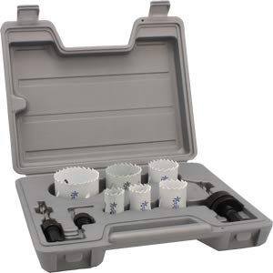 Set di seghe a tazza bimetalliche HSS | per fabbri