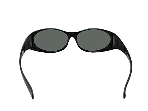 Small Size Polarized Fit Over Sunglasses For Men And Women With Side Shields F34