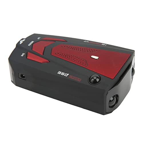 360 Graden Snelheidsradardetector voor Auto's met Stemprompts - Rood - Afbeelding 8