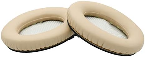 Premium Replacement SoundLink Around-Ear 2 Ear Pads/SoundLink AE2 Ear Pads Cushions compatible with Bose SoundLink Around-Ear 2 (AE2) Headphones (Beige). Premium Protein Leather/High-Density Foam
