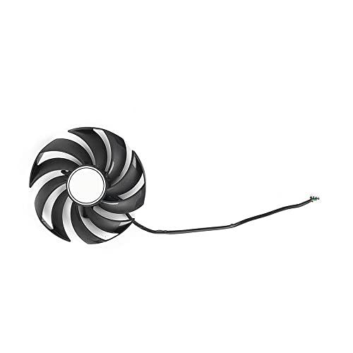 RAKSTORE PLD10010B12HH 95mm Grafikkarten Lüfter Kompatibel mit MSI RTX 3060 3060Ti RX 6600 XT Leiser Kühler Lüfter (A)