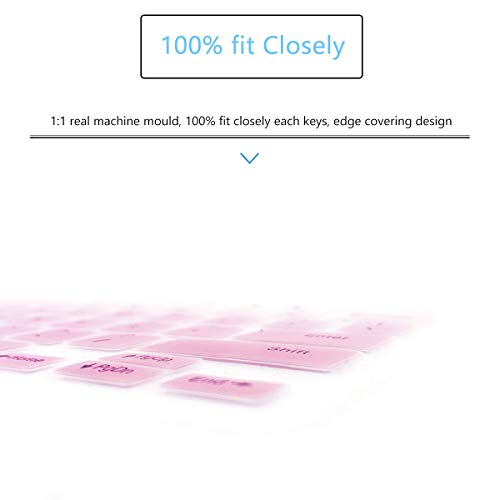 Protector de teclado silicona para Dell XPS 15 15.6" miniatura 7