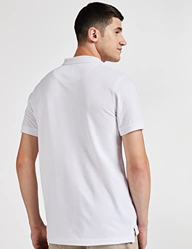 Image of Amazon Brand - Symbol Men's Cotton Rich Solid Polo Tshirt | Collar Tshirts | Half Sleeves | Plain-Regular Fit (Available in Plus Sizes and Combo Pack of 2)