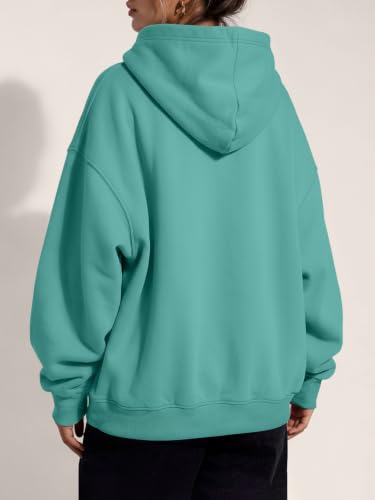 Image of Trendy Queen Women Oversized Hoodies Fall Outfits | Gentle Skin Feel, Aesthetic Drop Shoulder, Large Kangaroo Pocket, Seamless Daily Outfit Match