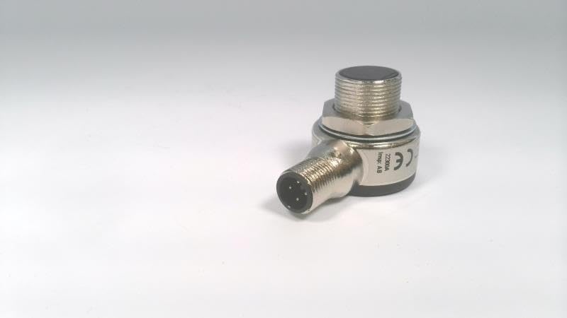 BANNER ENGINEERING TM18VP6LPQ8 (42005), 10-30 VDC, Complementary Output, Integral 4-PIN M12 QD, PNP, Polarized Reflective, TM18 Heavy-Duty Right Angle Sensor
