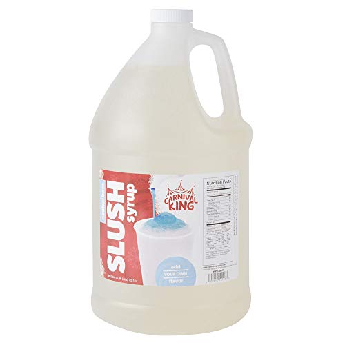 TableTop King1 Gallon Neutral Slush Syrup - 4/Case