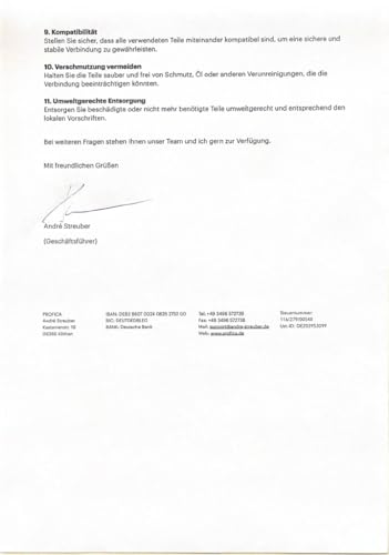 200 Stück Spenglerschrauben 4,5x20 mm TX20 von PROFICA - 15 mm EPDM Dichtscheibe - A2 Edelstahl - DIN7995 - Rostfrei