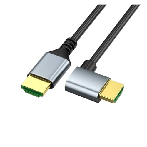 8K 90x㉺Epx HDMIΉ2.1R[h 8K@60Hz ARC HDCP 3D HDRΉ PCj^[HDTVp(Straight to Left,0.5m)