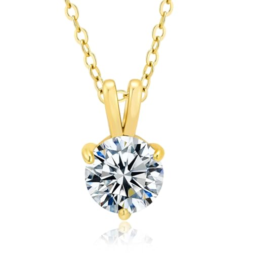 [PAKORIO] �N���V�b�N���E���h ���A�T�i�C�g�\���e�B�A�l�b�N���X ���f�B�[�X 1ct/2ct VVS1 14K �S�[���h���b�L ��A�����M�[ 40-45cm ���߉\�`�F�[�� �ϐF�h�~�W���G���[�M�t�g
