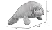 Wildlife Artists Manatee Plush Toy 16