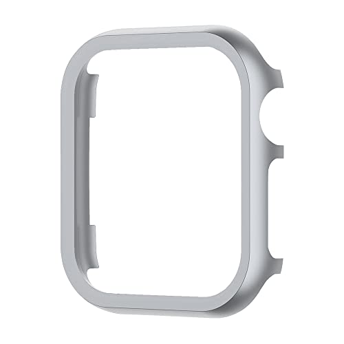 Coque en métal Apple Watch grise pour protéger votre montre au sport et au bureau