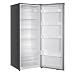 HYE Upright Larder Fridge - 242L Capacity, Silver