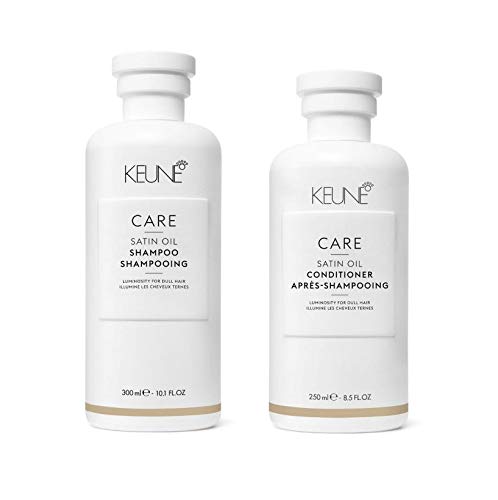 Kit Shampoo e Condicionador Keune Care Satin Oil