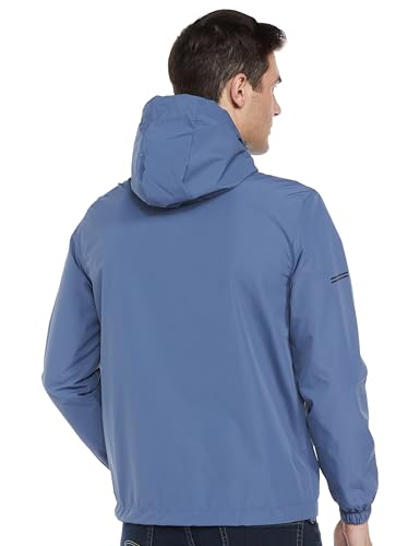 Image of Qube By Fort Collins Men's Regular Fit Activewear Jacket - All-Weather Winter Jacket, Lightweight & Comfortable