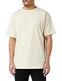 Urban Classics Herren Organic Basic Tee T-Shirt, Beige (Sand 00208), Large (Herstellergröße: L)