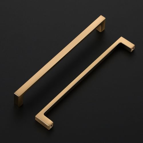 Image of Ravinte Champagne Bronze Kitchen Cabinet Solid Handles,7-1 /2 Inch,10 Pack