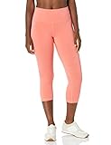 capri pants for petite ladies Eine Amazon-Marke Amazon Essentials Damen Performance Capri Legging, Pink(Helles Korallenrot),US S (EU S - M)