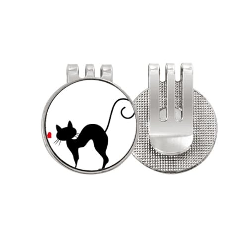 Marqueur de balle de golf chat pour golfeur passionné d'animaux