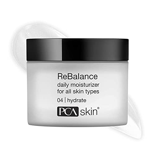 PCA SKIN ReBalance Daily Face Moisturizer – Moisturizing Facial Cream with Antioxidants & Hydrating Niacinamide for Normal / Sensitive Skin (1.7 oz)