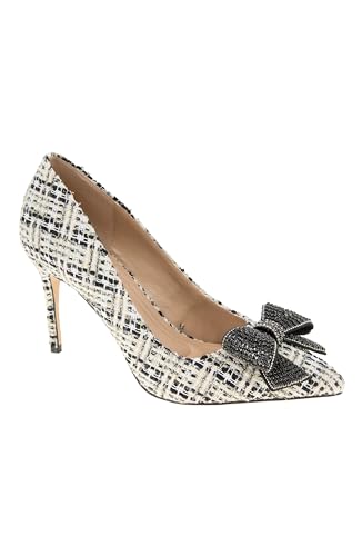 BCBGeneration Women's BISSHA-2 Pump, 9 Ivory Multi
