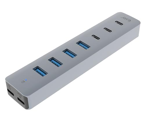 Hub USB 3.0 de 7 puertos soluciona la falta de conexiones en tu laptop y PC de escritorio