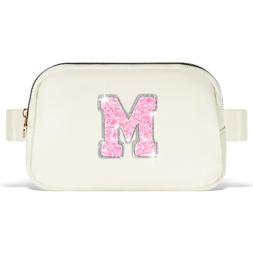 Image of Uygafly Gift for Teen Girls Kids Daughter Her - Birthday Gifts for 3 4 5 6 7 8 9 10 11 12 13 Year Old Girls,Fanny Pack Crossbody Bag Purse Belt Bag Cute Trendy Stuff | Cream,M