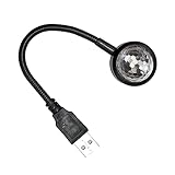 SOLUSTRE Led Projector Lights Disco Lamp for Car USB Light Sound Activated Party Lights USB Plug Rot