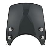 Design : ce pare-brise de moto a un design unique, ajoutant une touche de sophistication à l'apparence de votre moto.